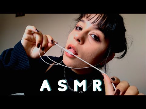 ASMR COMENDO O MICROFONE (INTENSE MOUTH SOUNDS | Eating Mic)