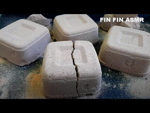 ASMR : Soft Sand+Cement Blocks Crumbles #158