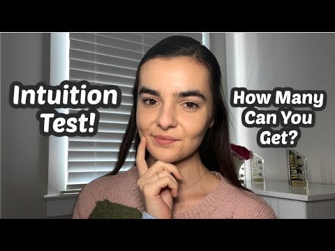 ASMR Intuition Test | Can You Answer These Questions?