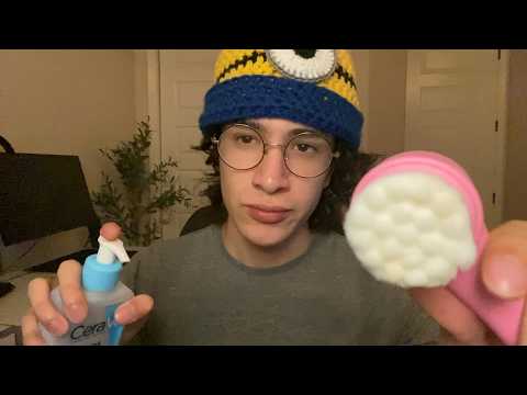 ASMR Doing Your Skincare | Soft Spoken 💤