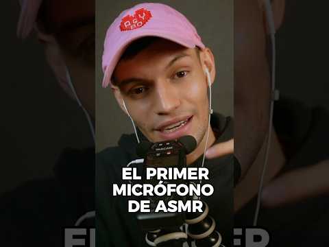 EL PRIMER MICRÓFONO DE ASMR #asmr #shorts #viral #asmrvideo