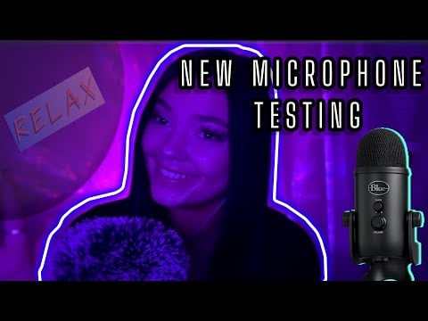 New Microphone Testing ASMR 🎙️RANDOM Triggers 