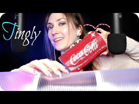 ASMR Scratching & Tapping 9 Tingly Textures 💎 1.5 Hour Sounds & Whispers For Tingles & Sleep 😴