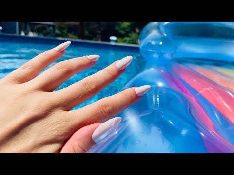 ASMR! ☀️Tingles In The pool! ☀️