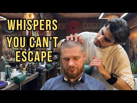 Quiet Whispers and Massage That Will Take You to Sleep | ASMR Barber