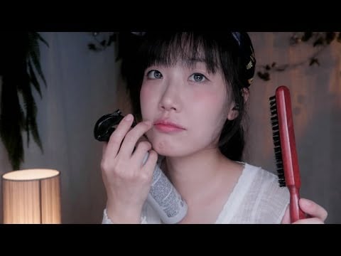 ASMR 1980년대 복고 미용실에서 가요무대 준비하기 1980 Hair Salon RP