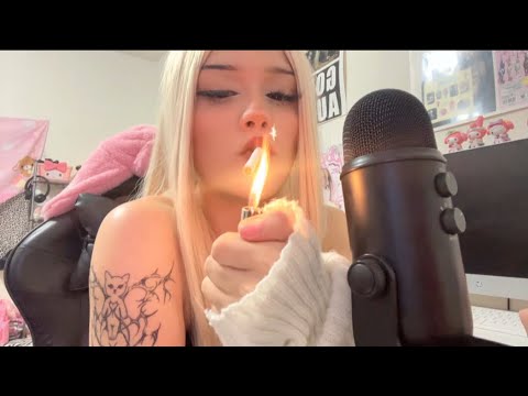 ASMR sonidos para dormir en 5 min 🎀 (SMOKING ASMR)