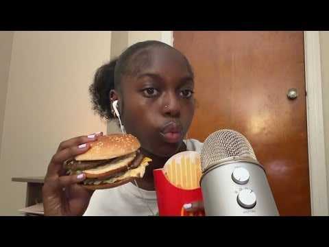 ASMR McDonald’s Big Mac Mukbang 🍔 