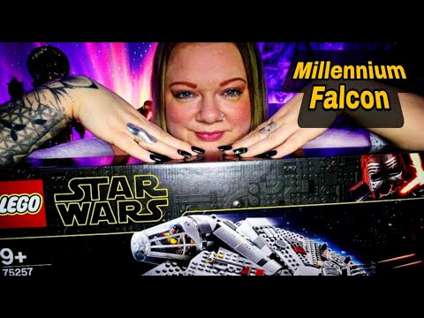 [ASMR] LEGO Star Wars Millennium Falcon| Rambling in Danish & English|Tapping (Soft speaking)