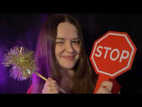ASMR But the Instructions Keep Changing 👀 Open/Close Your Eyes