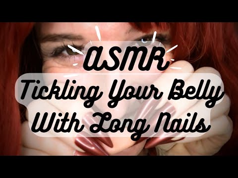 Bedtime Tickles | ASMR tickling you, long nails