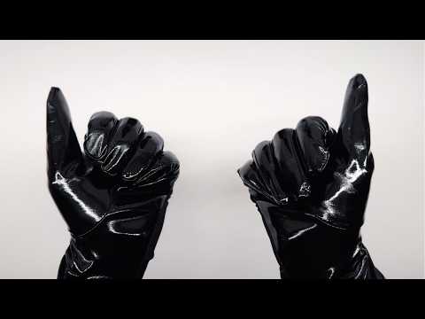 ASMR Black Glossy Patent Leather 🖤 Relaxing Glove Sounds for Deep Sleep