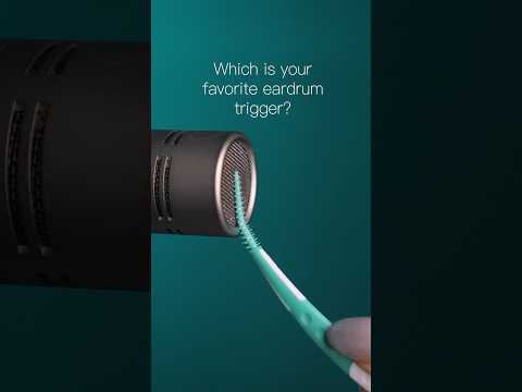 #asmr Which is your favorite eardrum trigger?