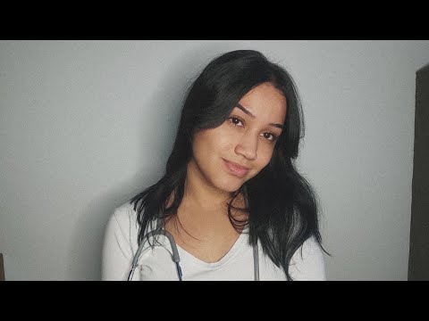 ASMR- (roleplay)enfermeira👩🏻‍⚕️🩺 medindo sua pressão e cuidando de você💉✨