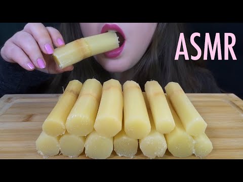ASMR Sugarcane - EXTREMELY SATISFYING Crispy & Juicy EATING SOUNDS!