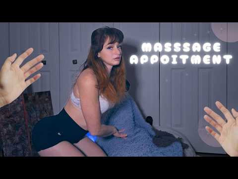 [ASMR] - 💙Flirty Massage Therapist Releases your Tension 💆😉