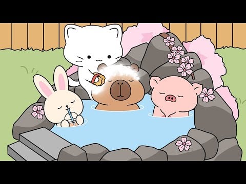 spring spa treatment | ASMR animation