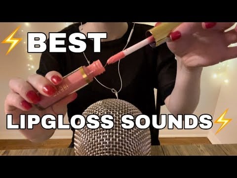 ASMR | Fast and Aggressive Lipgloss Pumping [Part 6] | No Talking