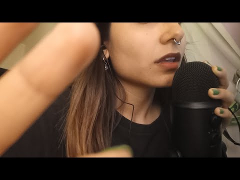 ASMR MOUTH SOUNDS 100% INTENSOS (eating sounds, teeth, tongue swirl)