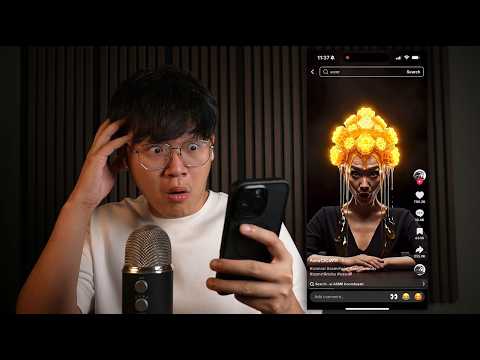ASMRtist Reacts to AI ASMR