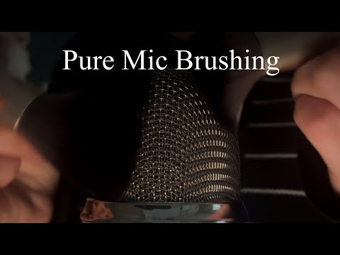 ASMR| 2 Minutes and 16 Seconds Of Mic Brushing