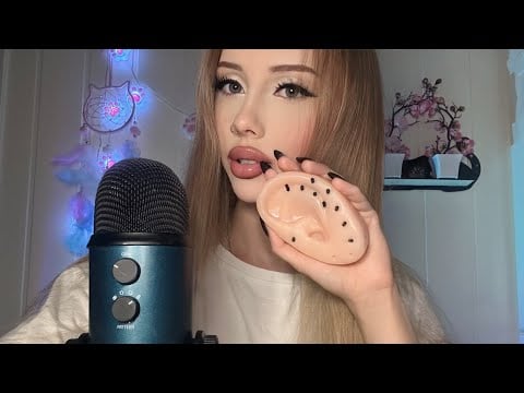 асмр почищу ушко.:*☆彡