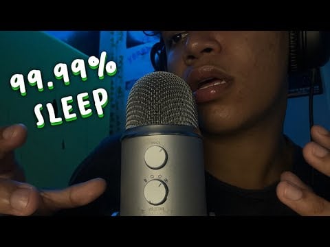 ASMR Slowly Mouth Sounds for People who NEED TO Sleep right now!