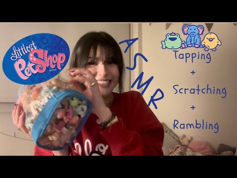 ASMR Lofi with Littlest PetShop!!🐥🐰❤️ Fast tapping + rambling + mouth sounds + finger fluttering…