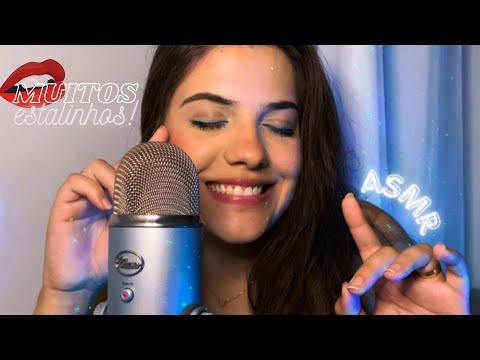 Sons de boca EXTREMAMENTE relaxantes e INTENSOS no Blue Yeti | ASMR