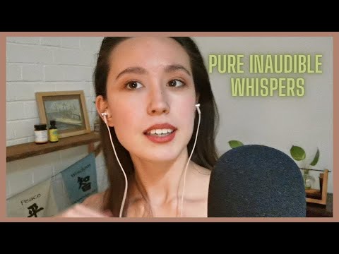 Pure inaudible whispering - Mouth sounds, Hand movements, Tongue swirls