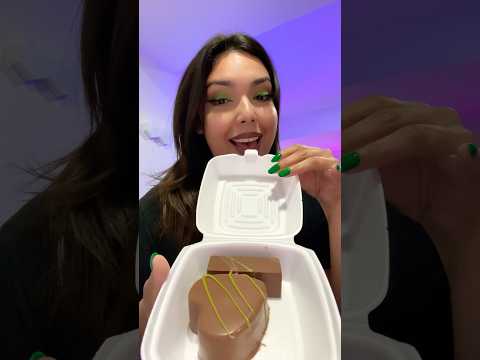 DUBAI CHOCOLATE HEART ASMR | eating dubai crunchy eating sounds #dubai #dubaichocolate #asmr