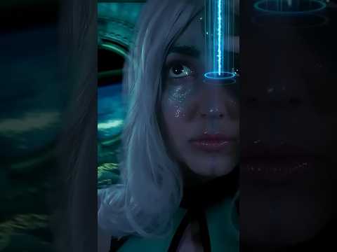 Android Scans Your Brain on Spaceship #asmr #ai #asmrscifi #spaceshipambience #robot #brainscan