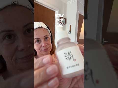 ASMR over 50s skin care