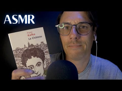 ASMR FR 📚 Papa Écureuil squatte ma chaîne et vous chuchote "Le Château" de Franz Kafka