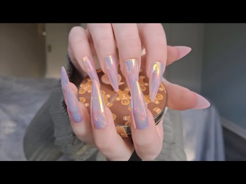 Fast Not Aggressive Tapping for ASMR *no talking* 