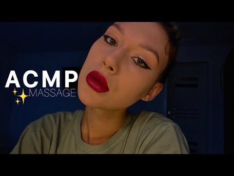 АСМР Массаж шеи, плеч и спины ✨ Рельсы, шпалы ✨ Шёпот 