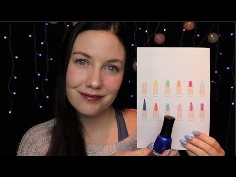 [ASMR] Doing Your Nails!  Roleplay - Personal Attention