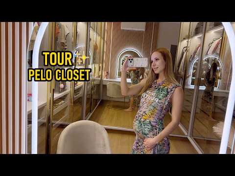 ASMR tour pelo meu closet ✨ detalhado ✨