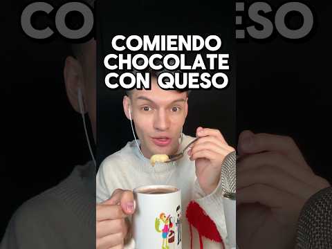 COMIENDO QUESO CON CHOCOLATE AL ESTILO COLOMBIANO #asmr #shorts #asmrvideo #eating