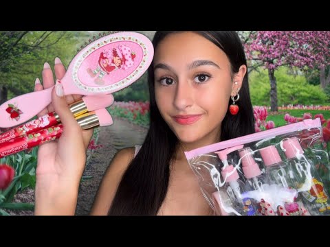 ASMR| Strawberry Shortcake gives you a MAKEOVER ?! 🍰🌷