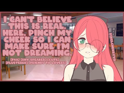 [F4A] Meeting Your Online Friend In Person [Shy Speaker] [Cute] [Kisses] [Friends To Lovers]