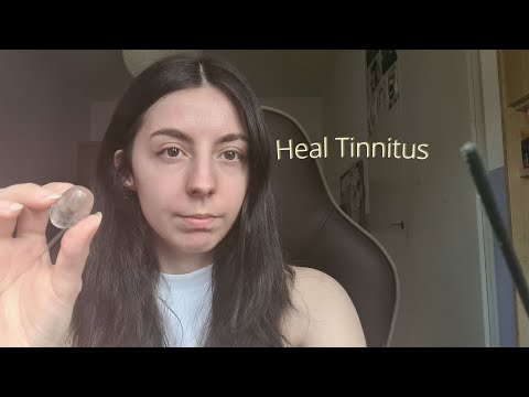 ASMR Reiki for Tinnitus ｜Soft spoken, Crystal healing