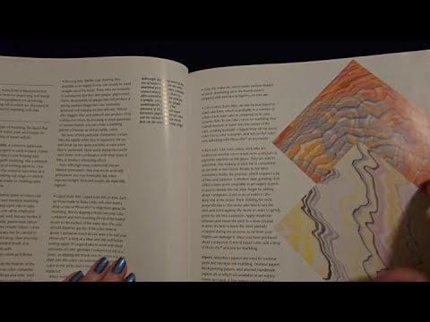 ASMR | Tracing Beautiful Designs and Reading (Whisper)