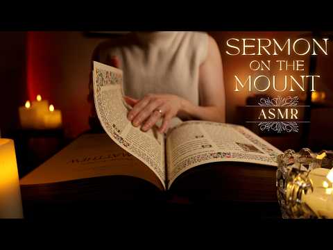 Bible Reading ASMR - Whispering the Sermon on the Mount ✝️