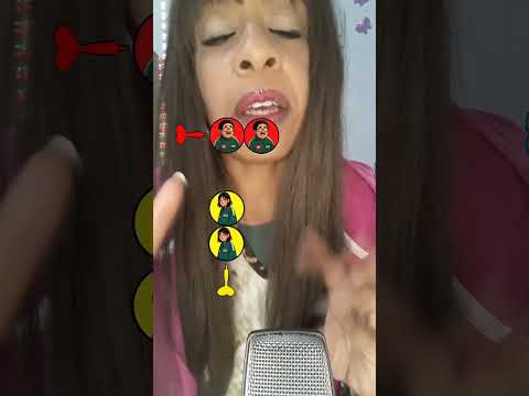 ASMR CORES DOS PERSONAGENS ROUND 6 #short