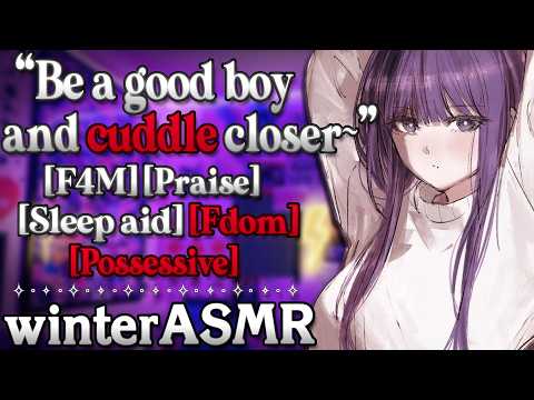 [F4M] Commanding Mommy Girlfriend Comforts You Before Bed [Sleep Aid] [L-Bombs] [Possessive]