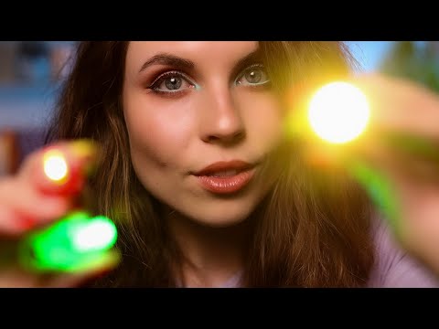 ASMR Bright Light Triggers for Sleep | Follow My Instructions