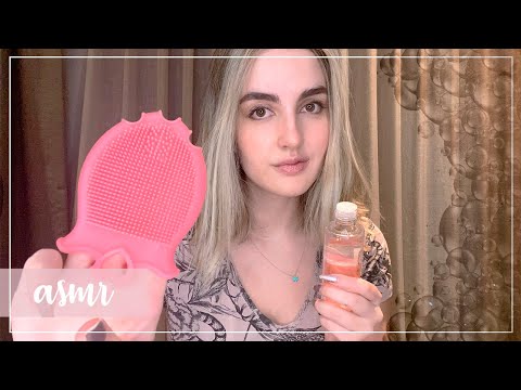 ASMR SPA en español - LIMPIEZA FACIAL para DORMIR - Ale ASMR