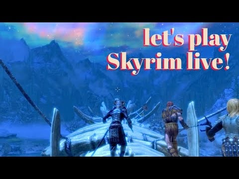 ASMR | My first time streaming Skyrim in 4 YEARS!! ✨ Soft spoken, chill stream ✨