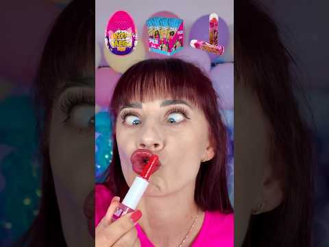 ASMR Barbie Candy Eating Party  #mukbang